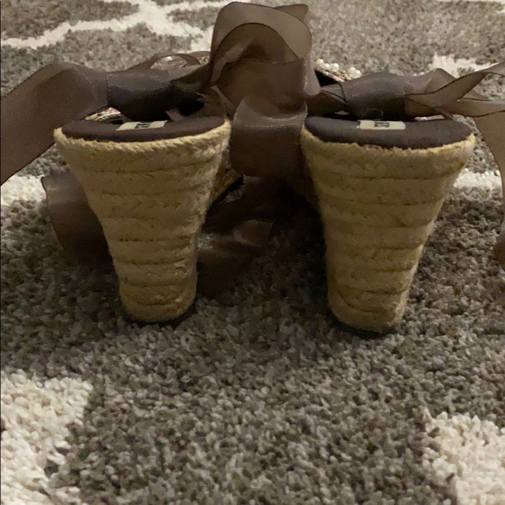 Ballerina wedge shoes - Picture 4 of 6